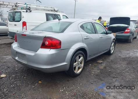 2013 Dodge Avenger Se z USA, uszkodzony, nr VIN 1C3CDZAB6DN708322